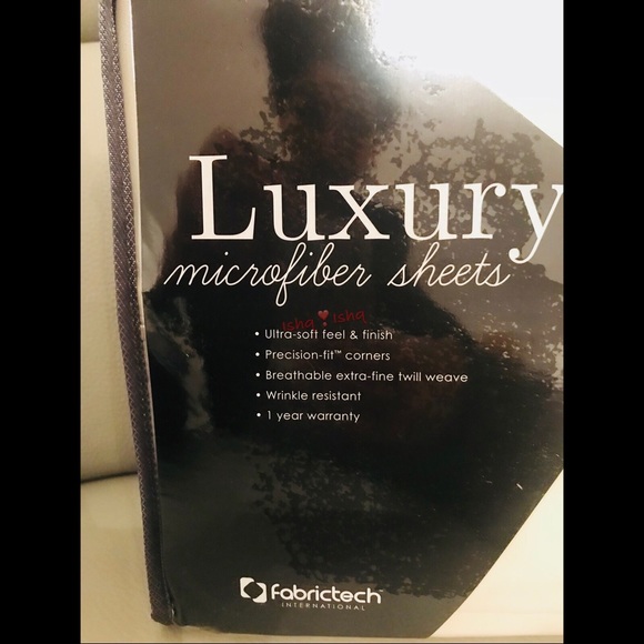 MicroFiber Sheet Set Ultra Soft No-Wrinkle KING - Picture 4 of 8